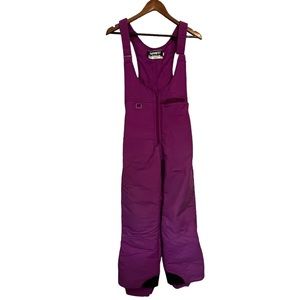 Women's Farwest Seattle Purple Magenta Ski Suit Ski Bib